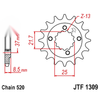 Honda TRX400EX Sportrax 13-Tooth Front Sprocket / JT Sprockets / (2005–2014)