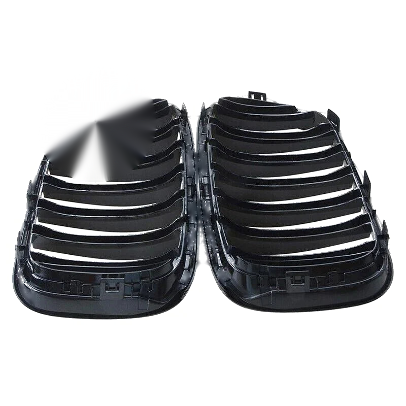 BMW X3 Glossy Black Front Bumper Kidney Grilles (2011-2017)