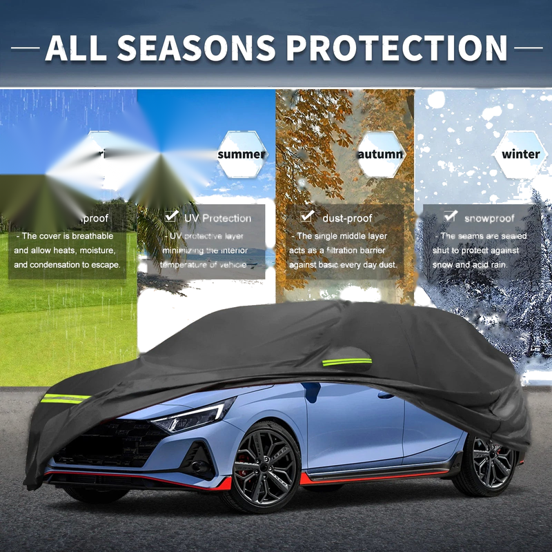 Hyundai i20 II / III 2014-2021 with Zipper Waterproof Car Cover
