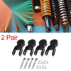 2 x 1.77"/4.5cm Motorcycle Rear Shock Absorber Riser Height Extension