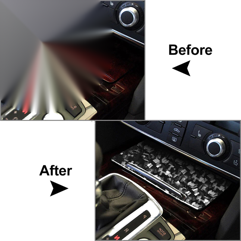Audi A6 Cigarette Lighter Storage Box Panel Cover Trim (2005-2011)