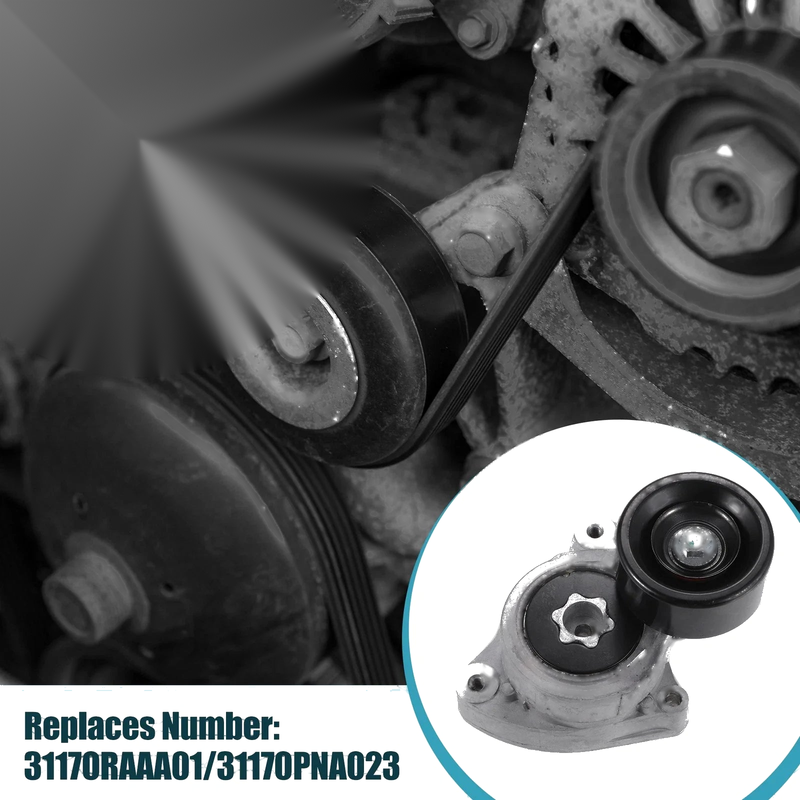 Honda Accord CR-V Civic TSX Belt Tensioner Pulley Assembly (2003-2011)