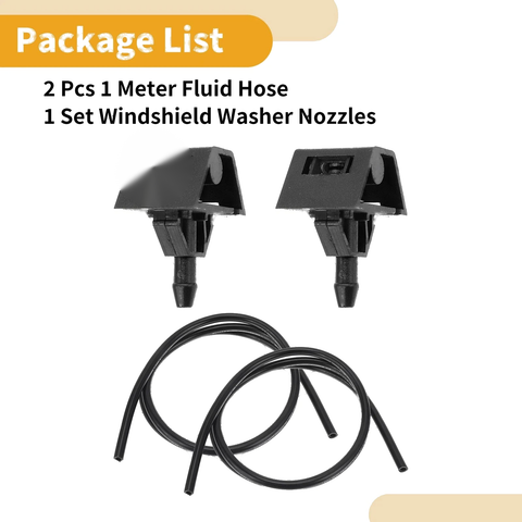 Nissan Qashqai Windshield Washer Nozzle Kit (2008-2018)