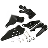 Kawasaki Ninja ZX10R Matte Black Front Footrest Pegs (2004-2005)