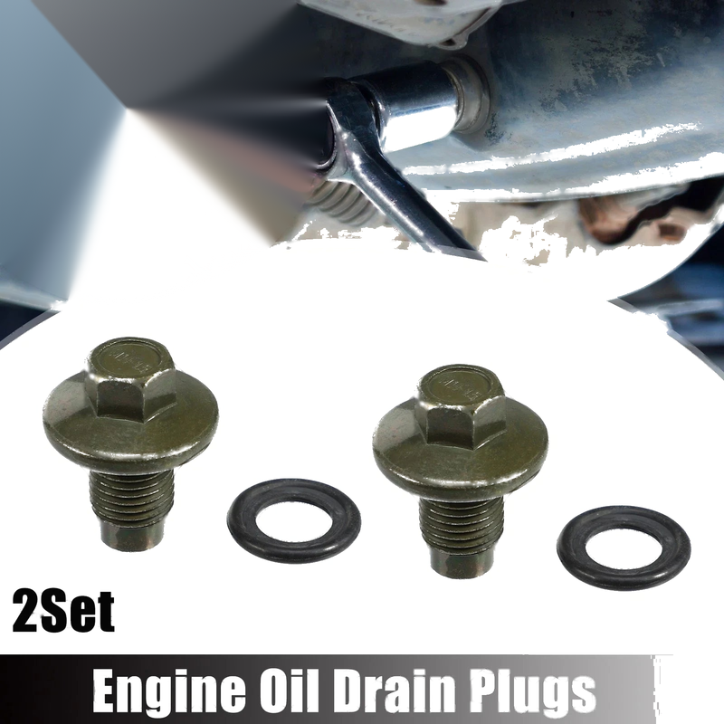 Ford M14x1.5 Car Oil Drain Plug with Washer (Fits Various Models)