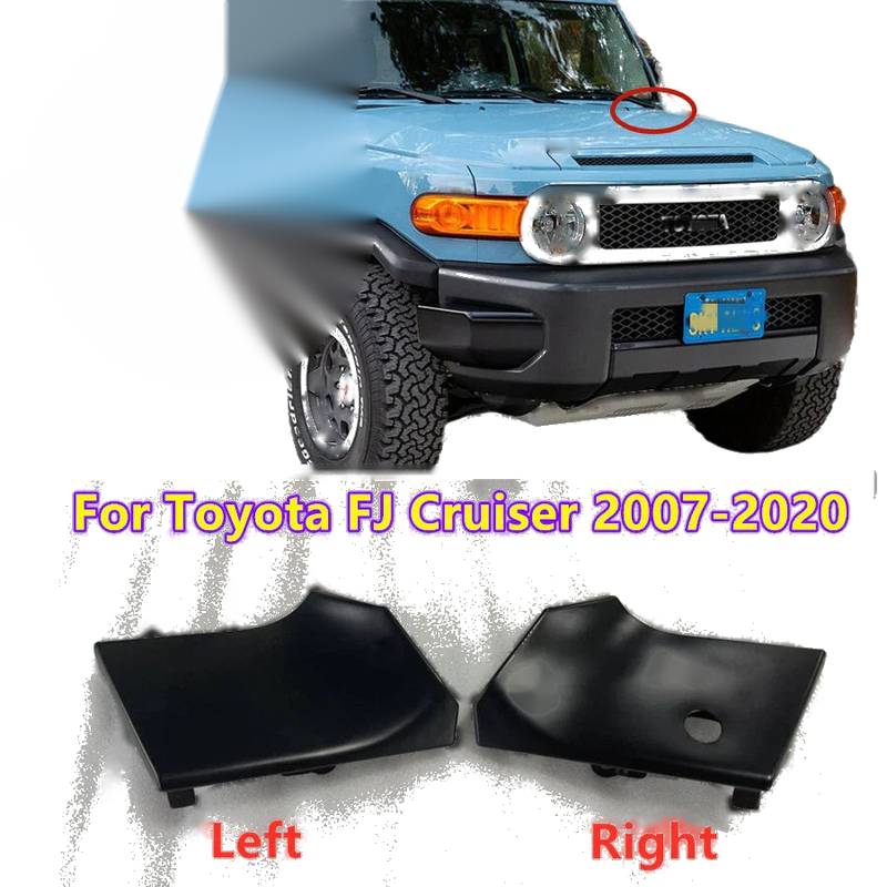 Toyota FJ Cruiser Upper Fender Hood Panel Antenna Base Trim Cover (2007–2020)