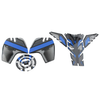 Yamaha MT-09 SP Tracer 3D Gas Tank Pad Decal Sticker Blue (2018-2020)