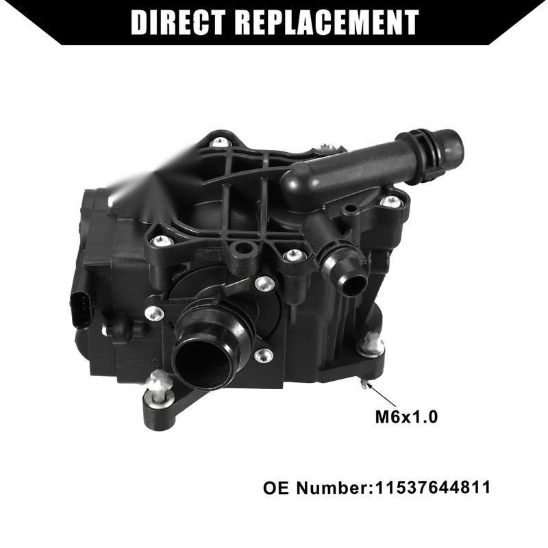BMW 530i XDrive Engine Coolant Thermostat Housing Assembly