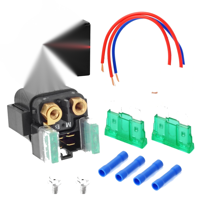 Yamaha RS90 RX10 RXW10 Starter Solenoid Relay M-B & Plug (2006–2010)
