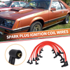 Ford F-150, Mustang 10 Pcs Spark Plug Wire Ignition Coil Cables (1979-1995)