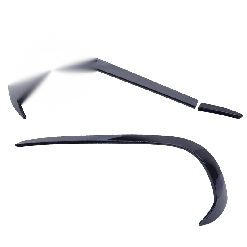 Benz W176 A250 AMG Bumper Lip Splitter Spoiler Canards (2016-2018)