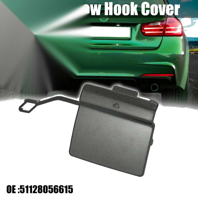 BMW 3 Series Rear Bumper Tow Hook Cover (2013-2019)