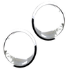 Jeep Wrangler JK JKU 2 x Silver Headlight Ring Covers (2007-2018)