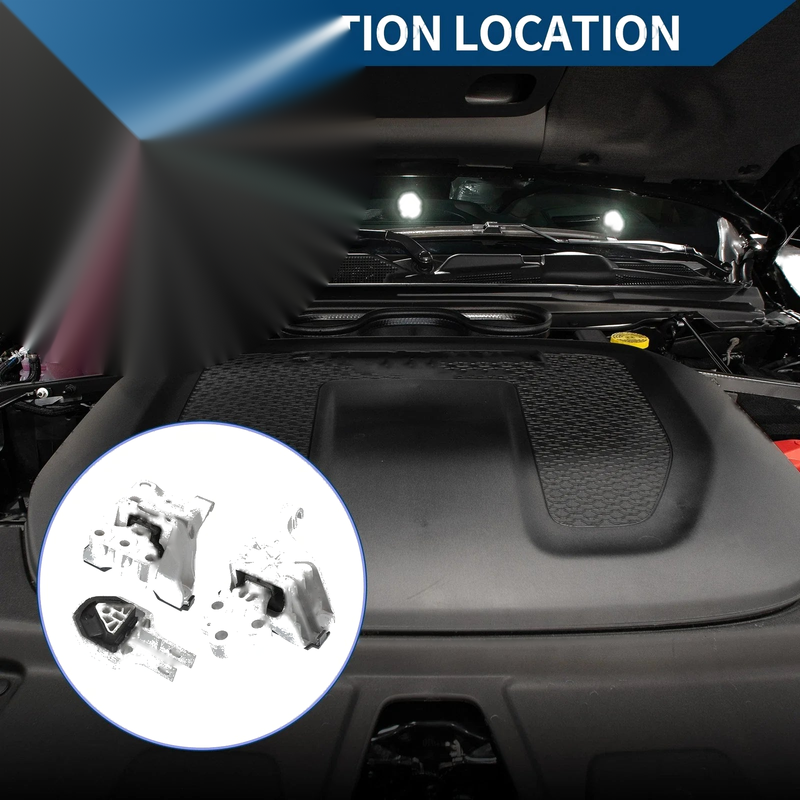 Dodge Dart (2013-2016) - 1 Set Engine Motor Mount Set