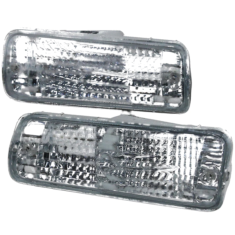 Toyota Land Cruiser Bundera Clear Bumper Indicator Light (1990-1997)