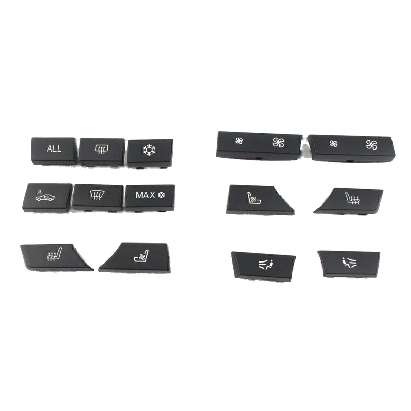 BMW F07 F10 F11 F01 14 Button Key Caps (2010-2017)