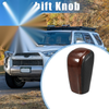 Toyota Land Cruiser Drilled Wood Grain Pattern Automatic Gear Shift Knob