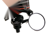 Motorcycle Rear View 7/8" Black Round Universal Soko Handlebar End Mirrors