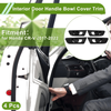 Honda CR-V (2017-2022) - 4 Pcs Interior Door Handle Bowl Cover Trim