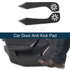 Ford Mustang (2015) - Black Car Door Anti Kick Pad Sticker Protector
