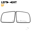 Toyota Sequoia Tundra Pair / Mirror Glass with Back Heated