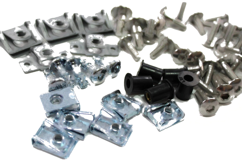 Suzuki RGV 250 VJ21 Steel Screws + Dzus (1988–1990)