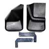 Mud Flaps Rubber Splash Guard Set F+R Fits Isuzu TFR Holden Rodeo 2WD 97-02 D11