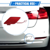BMW 3 F30 (2012-2015) Red Rear Bumper Tow Hook Eye Hole Cover