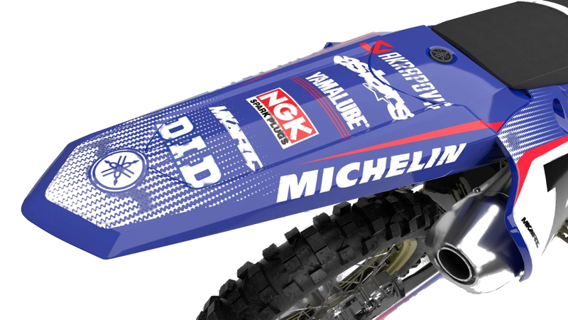 Yamaha TTR 125 (2000-2007) - Custom Decals Oslo Style Sticker Kit