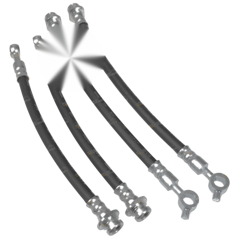 Patrol GQ Y60 / Ford Maverick Front & Rear Brake Line Hose Set (1988-1997)