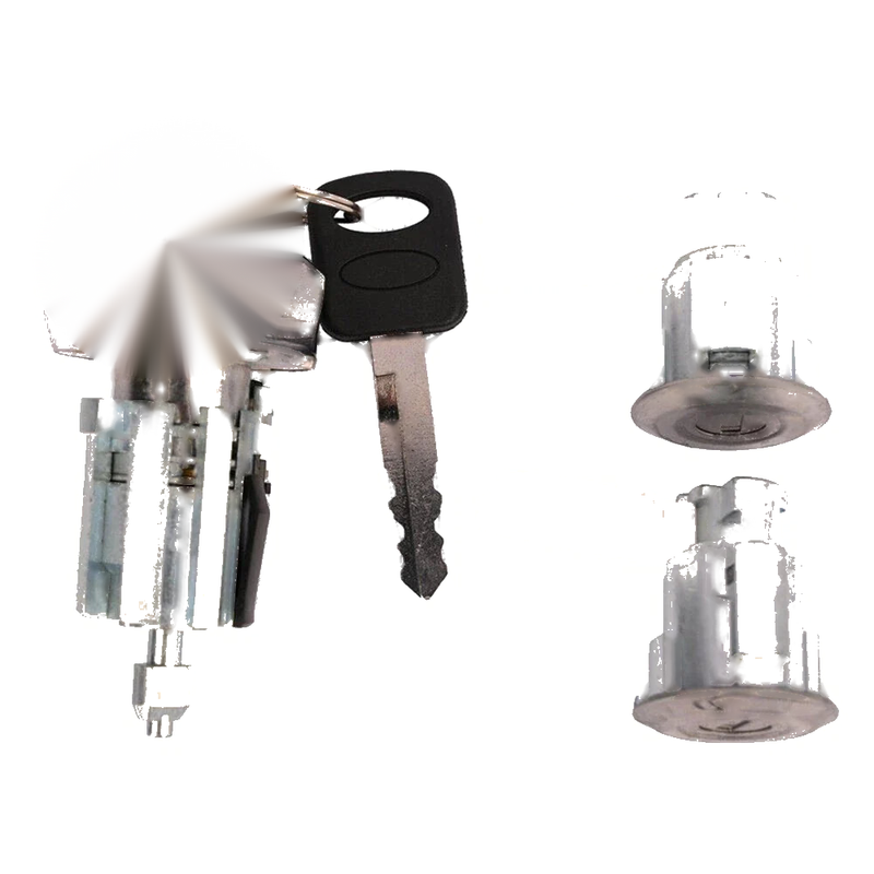 Ford F150 F250 Ignition Door Lock Cylinder Set (1997-2004)