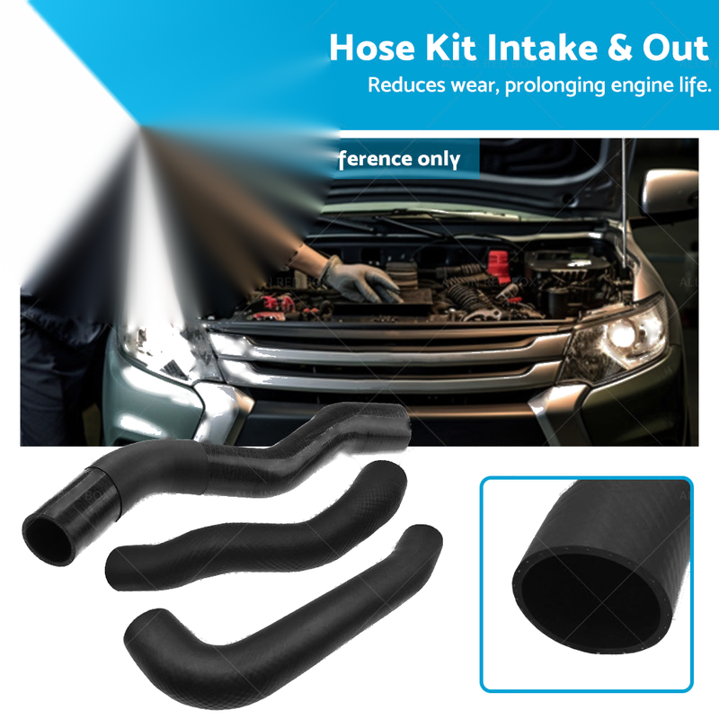Mitsubishi Triton MN 10- 15 TD 2. 5L Intercooler Hose Kit Intake and Out Suitable