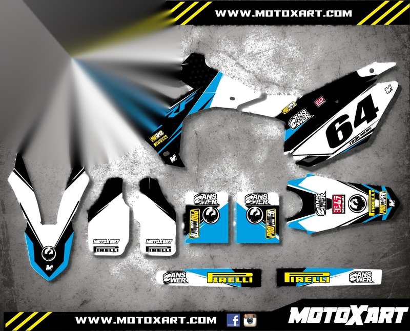 Honda CRF 450 Custom Graphic Kit (2013-2016)
