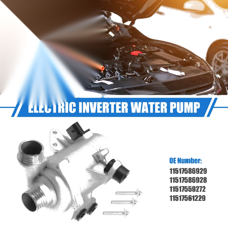 BMW X3, 1, 3, 5 Series Electric Engine Water Pump (2004-2010)