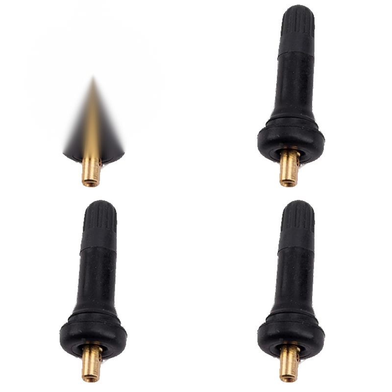 Chevrolet Ford Dodge Chrysler Cadillac 4x Rubber Tire Valve Stems
