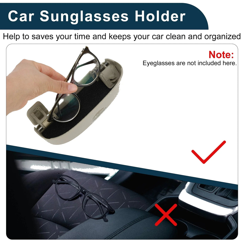 Ford Puma MK2 ST Line X (2020-2025) ABS Beige 1 Set Sunglasses Case