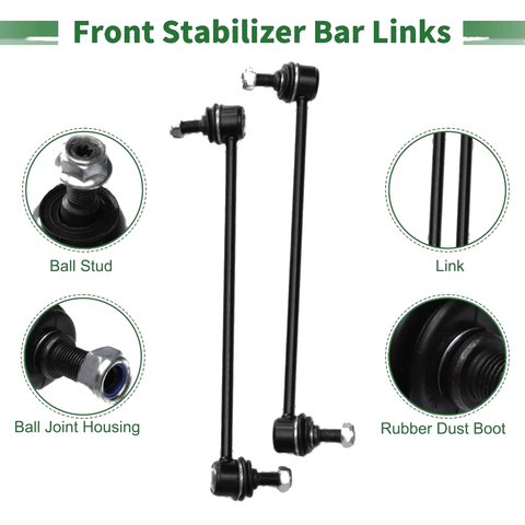 Nissan Rogue 6 Pcs Front Lower Control Arms (2014-2019)