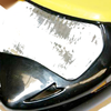 PIT Trail Dirt Motorcycle MX Bike Yellow Black Head Light Lamp + Strip
