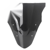 Kawasaki Ninja 650 ER6F Black Motor Front Windshield (2012-2016)