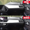 5M Silver Car Interior Door Panel Edge Line Molding Trim