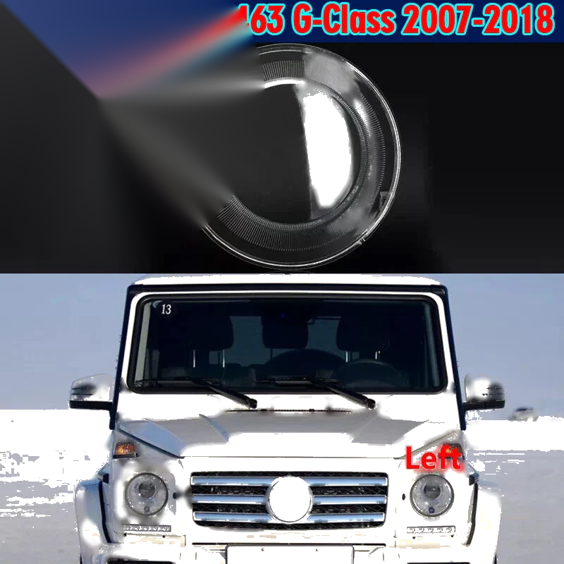 Mercedes W463 G-Class Lens Cover Housing Seal Glue Left (2007–2018)