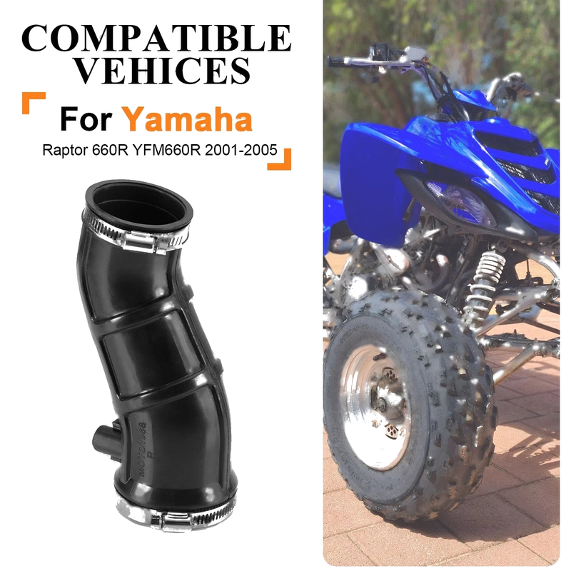 Yamaha Raptor 660 YFM660R Right Side Air Box to Carb Boot (2001-2005)