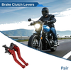 Kawasaki ZX6R / ZX636R / ZX6RR Adjustable Short Brake Clutch Lever (2000-2004)