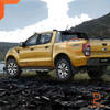 Ford Ranger PX3 Wildtrak 4x4 Side Cabin Rear Body Decal Sticker (2018-2021)