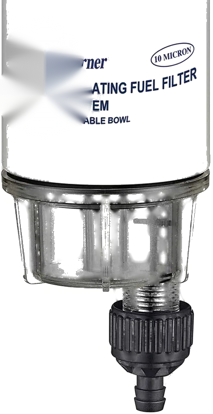 Marine Water Separating Fuel Filter Kit Easy-Fit Mini System Up To 70HP