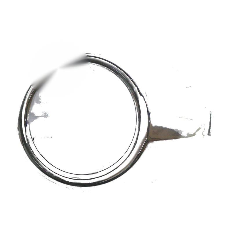 Ford Fiesta Chrome Front Fog Light Lamp Cover Trim (2008-2012)