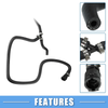 BMW X5 4.4L V8 (2004-2006) Rubber Black Coolant Hose No.17127509967