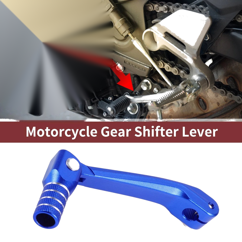 Honda CRF150F Folding Gear Shifter Lever 1 Pc Blue (2003–2017)