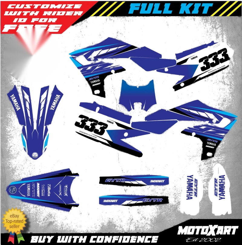 Yamaha YZF 450 (2018-2020) TORNADO STYLE Custom Decal Kit