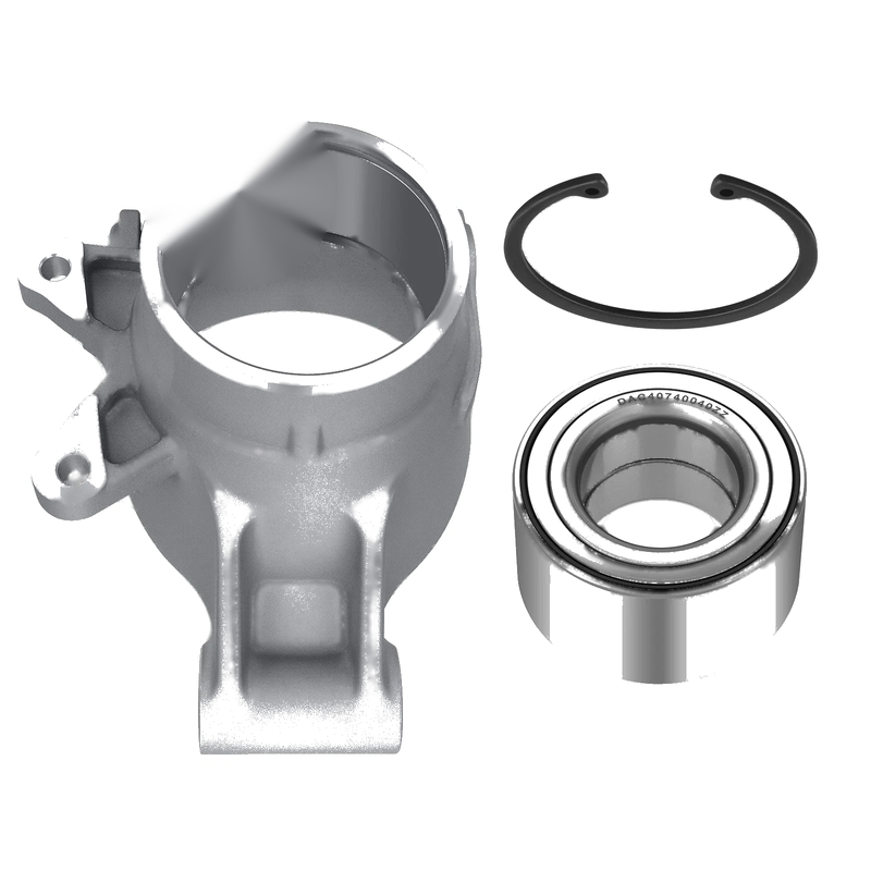 Polaris RZR S 800 Left-Hand Wheel Carrier + Bearing (2009–2014)